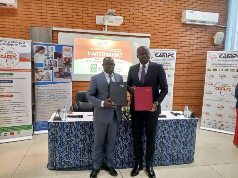 Enseignement supérieur : Le Campc et l’Université de Bondoukou mutualisent leurs efforts