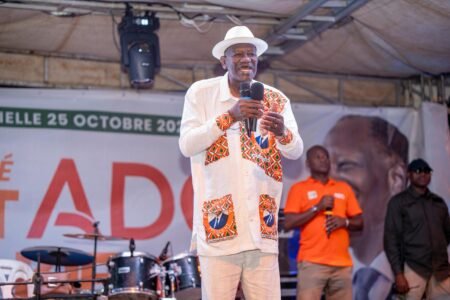 Giga meeting de clôture à Odienné:  Gaoussou Touré satisfait et confiant pour une victoire éclatante du Rhdp