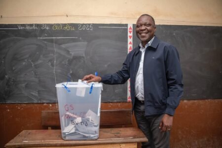 Bouaké – Présidentielle 2025 : Amadou Koné salue la forte affluence des électeurs dans les urnes