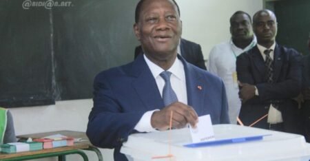 Présidentielle 2025- Après son vote: Ouattara appelle les Ivoiriens à un scrutin apaisé et responsable