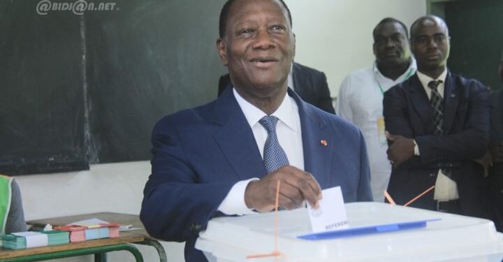Présidentielle 2025- Après son vote: Ouattara appelle les Ivoiriens à un scrutin apaisé et responsable