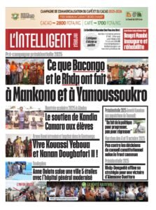 L’Intelligent en PDF: Pré-campagne présidentielle 2025   Ce que Bacongo   Cissé et le Rhdp ont fait à Mankono et   à Yamoussoukro