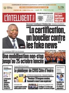 L’Intelligent en PDF:  Recevant L’Intelligent d’Abidjan hier – Amadou Coulibaly : « La certification, un bouclier contre les fake news »