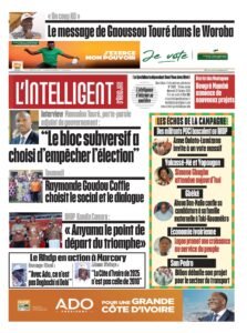 L’Intelligent en PDF :  Interview – Mamadou Touré, porte-parole adjoint du gouvernement : « Le bloc subversif a choisi d’empêcher l’élection »