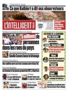 L’Intelligent en PDF:  Meetings et caravanes de clôture de campagne     5 millions de personnes dans les rues du pays