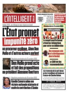 L’Intelligent en PDF :  Nahio 2025 , un village et une région en deuil  L’État promet impunité zéro, un procureur  explique, Don Mello et d’autres acteurs parlent