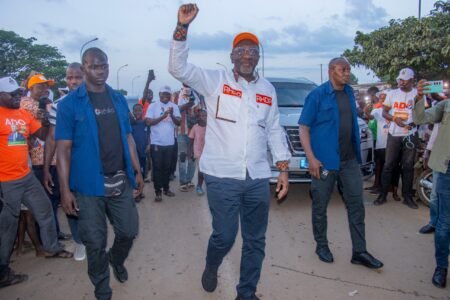 Présidentielle 2025:  Yamoussoukro :   La Direction régionale finit la campagne par une grande parade à travers la ville