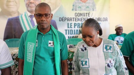 Gonaté-Gadouan-Bédiala : Léopoldine Tiézan Coffie et Kongo Samuel officiellement présentés pour les législatives