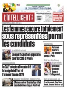 L’Intelligent en PDF: EDAN 2025 en Côte d’Ivoire Les femmes encore totalement sous-représentées parmi les candidats