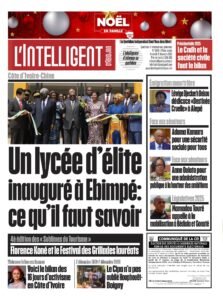 L’Intelligent en PDF: Côte d’Ivoire-Chine Un lycée d’élite inauguré à Ebimpé : ce qu’il faut savoir