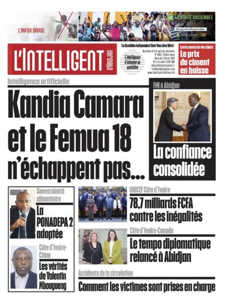 L’Intelligent en PDF: Intelligence artificielle Kandia Camara et le Femua 18 n’échappent pas ….