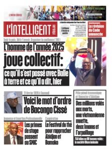 L’Intelligent en PDF : Tenir la paix, Bâtir l’avenir , Organiser la confiance ( TBO ) L’homme de l’année 2025 joue collectif : ce qu’il s’est passé avec Balle à terre et ce qu’il a dit, hier